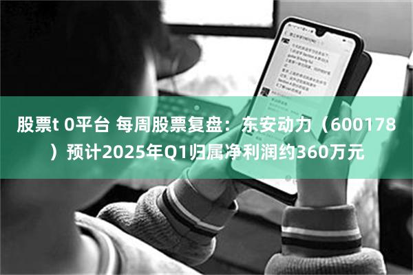 股票t 0平台 每周股票复盘：东安动力（600178）预计2025年Q1归属净利润约360万元