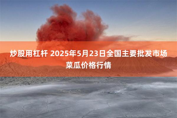 炒股用杠杆 2025年5月23日全国主要批发市场菜瓜价格行情
