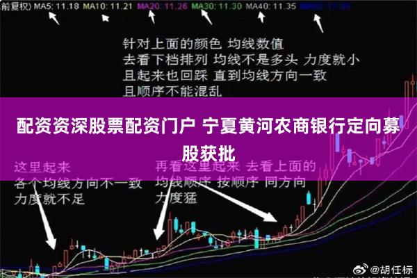 配资资深股票配资门户 宁夏黄河农商银行定向募股获批